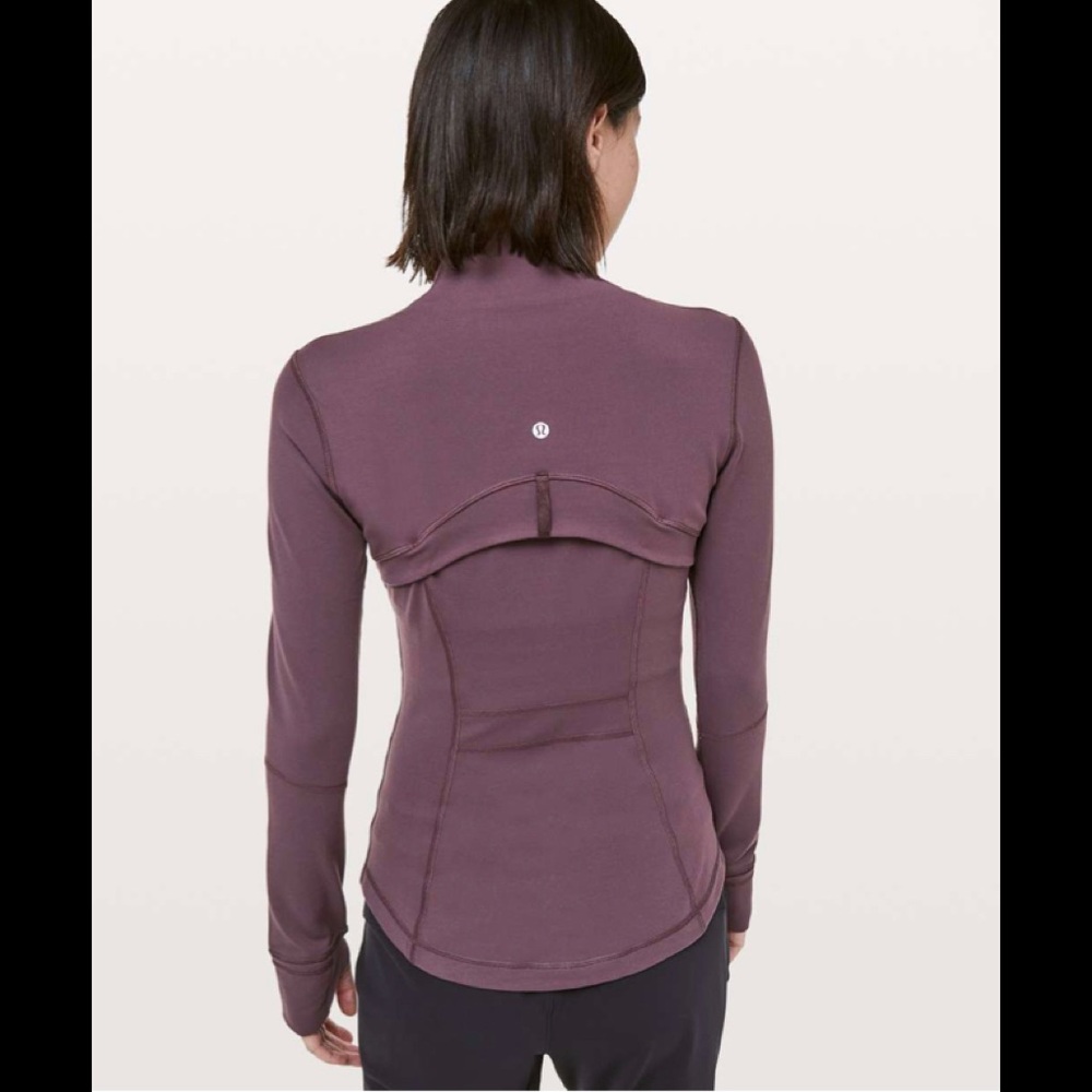 🍒LULULEMON sz 12 DEFINE Jacket ARCTIC PLUM Burgundy Zinfandel *LUON - Picture 5 of 6
